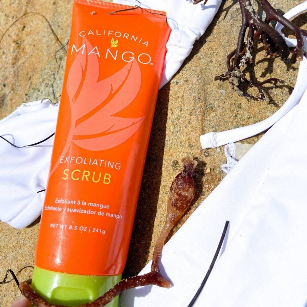 MANGO 煥然一新磨砂霜 8.5oz 去角質 身體磨砂膏 身體去角質 身體保養 去角質 美容美體 磨砂去角質-細節圖2