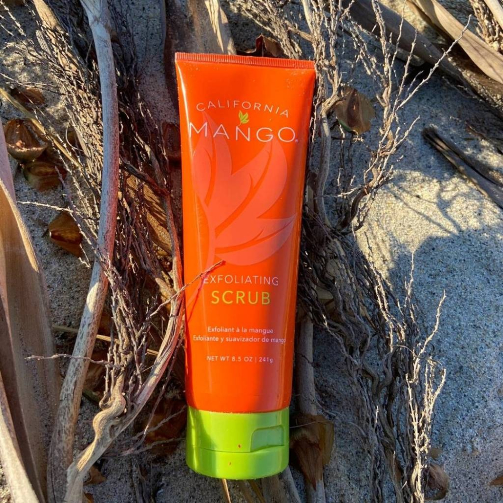 MANGO 煥然一新磨砂霜 8.5oz 去角質 身體磨砂膏 身體去角質 身體保養 去角質 美容美體 磨砂去角質-細節圖3
