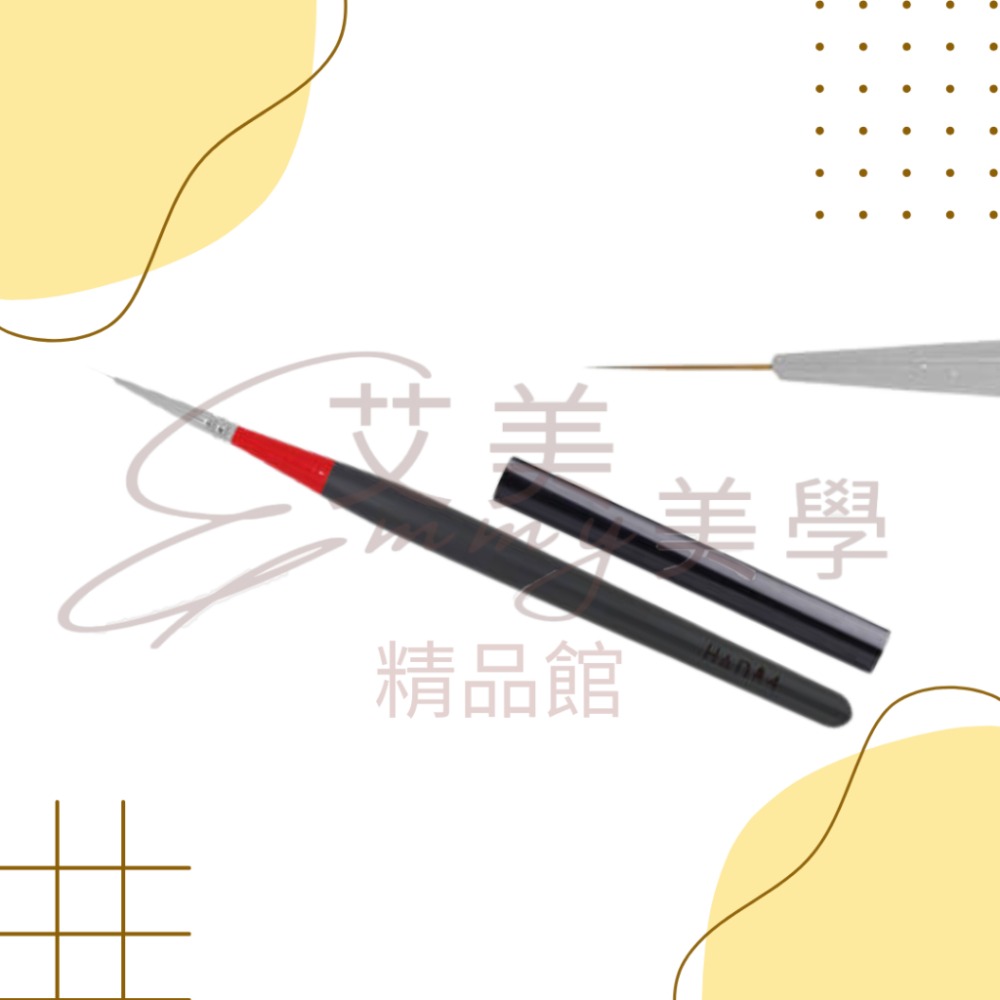 Hana4 凝膠彩繪筆系列 平筆  彩繪筆 彩繪筆-規格圖3