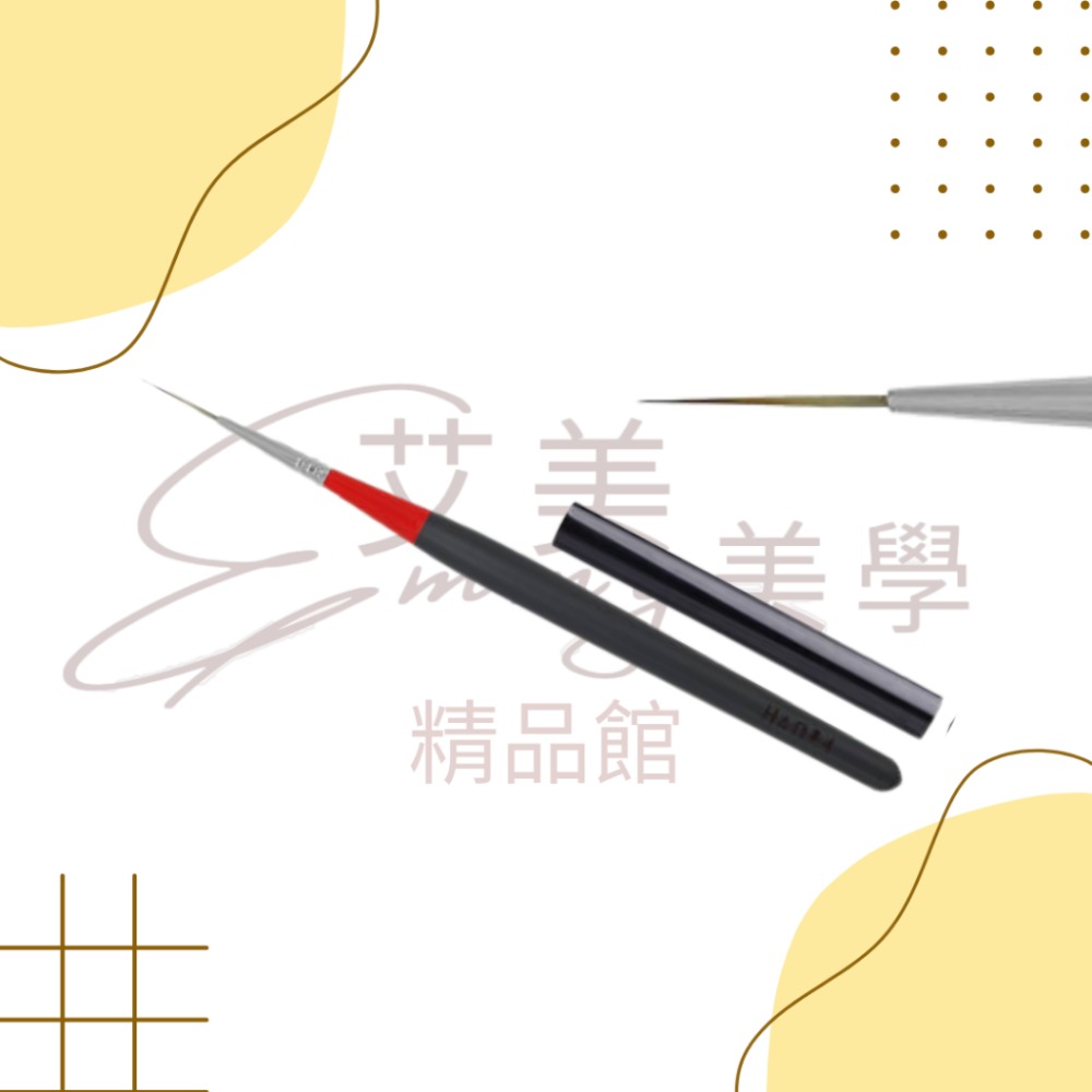 Hana4 凝膠彩繪筆系列 平筆  彩繪筆 彩繪筆-規格圖3