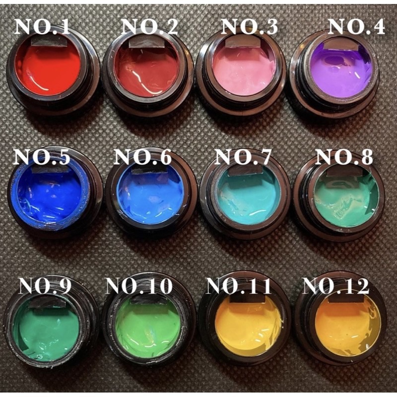 AKI動漫大師ONITEC-SHOT GEL 12色組 彩繪膠-細節圖2