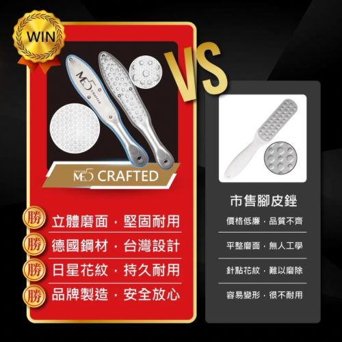 【ME5】C070 極品雙面腳皮銼-細節圖4