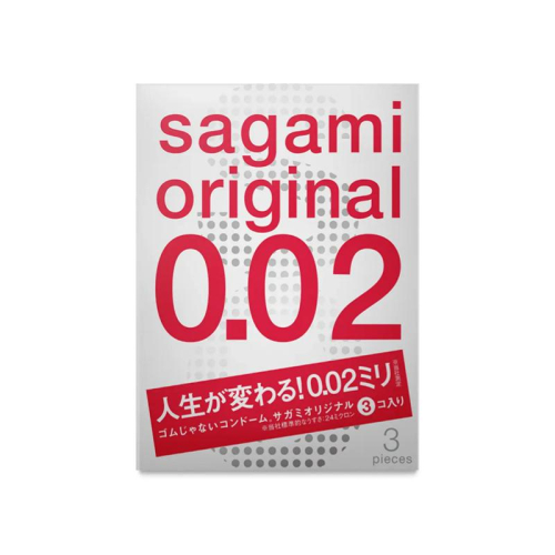 【原廠正品快速出貨】Sagami 相模元祖 0.02超激薄保險套 3入、12入