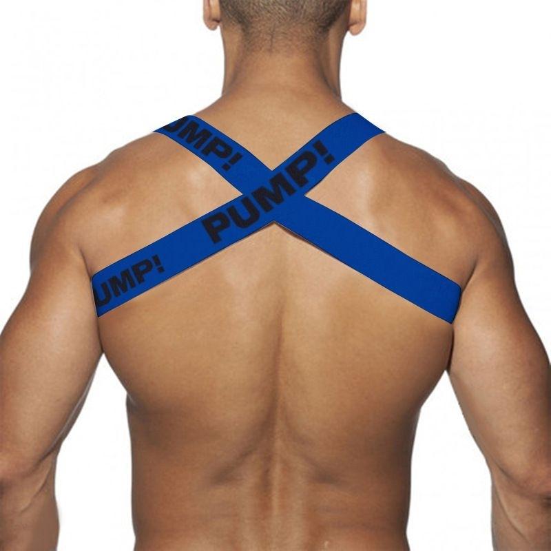 男性運動塑身彈力背帶/矯正及預防駝背/展露凸顯性感胸肌/狼熊犬型同志-細節圖6