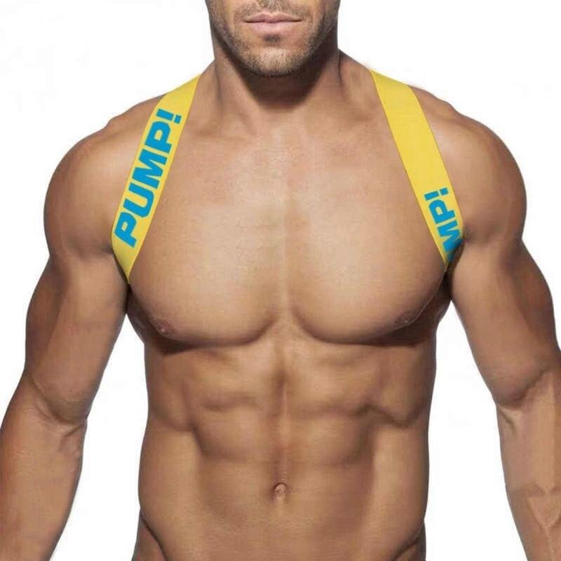 男性運動塑身彈力背帶/矯正及預防駝背/展露凸顯性感胸肌/狼熊犬型同志-細節圖8