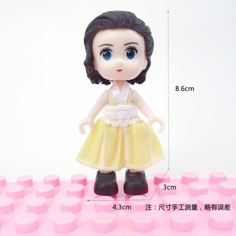 大顆粒積木 樂高得寶相容大顆粒 美高積木 德寶兼容 douplo相容 換裝娃娃公仔人偶 公仔 人偶 創翼樂積-細節圖2