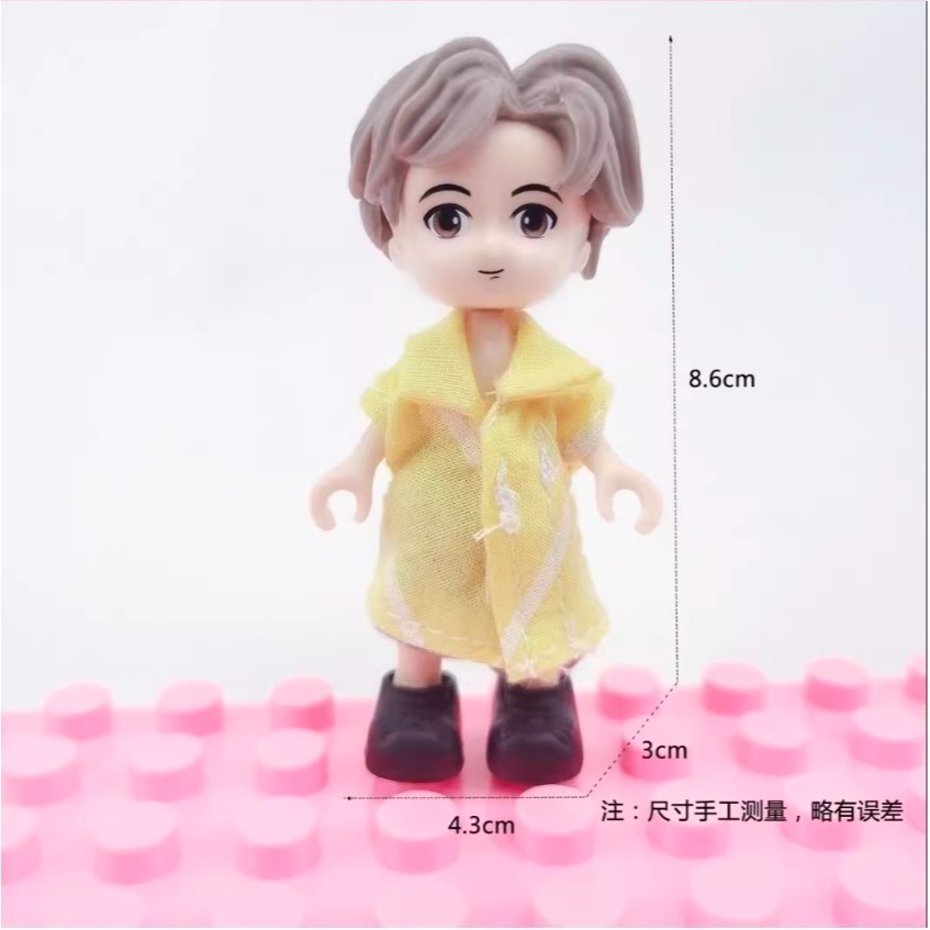 大顆粒積木 樂高得寶相容大顆粒 美高積木 德寶兼容 douplo相容 換裝娃娃公仔人偶 公仔 人偶 創翼樂積-細節圖4