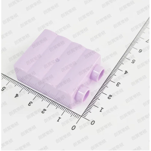 大顆粒積木 樂高得寶相容大顆粒 美高積木 德寶兼容 douplo相容 兩孔高階 屋磚 磚紋磚 創翼樂積 twlogic-規格圖2