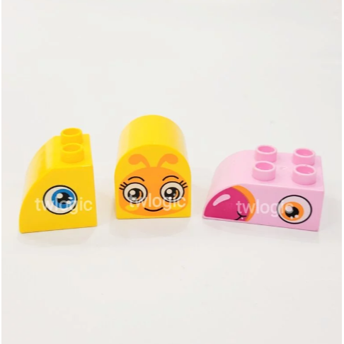 大顆粒積木 樂高得寶相容大顆粒 美高積木 德寶兼容 douplo相容 印花積木 印刷積木 創翼樂積 twlogic-規格圖1