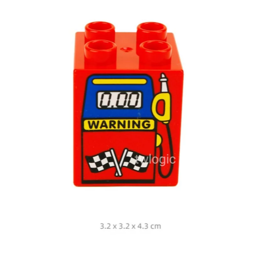 大顆粒積木 樂高得寶相容大顆粒 美高積木 德寶兼容 douplo相容 印花積木 印刷積木 創翼樂積 twlogic-規格圖1