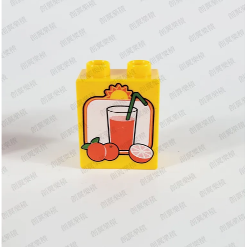 大顆粒積木 樂高得寶相容大顆粒 美高積木 德寶兼容 douplo相容 印花積木 印刷積木 創翼樂積 twlogic-規格圖1