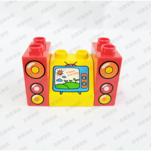 大顆粒積木 樂高得寶相容大顆粒 美高積木 德寶兼容 douplo相容 印花積木 印刷積木 創翼樂積 twlogic-規格圖1