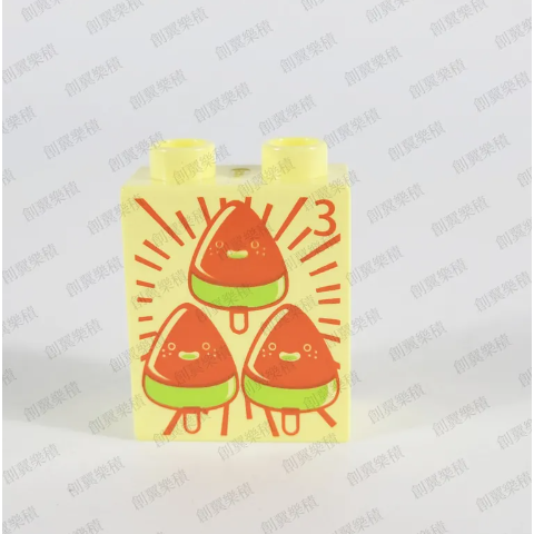 大顆粒積木 樂高得寶相容大顆粒 美高積木 德寶兼容 douplo相容 印花積木 印刷積木 創翼樂積 twlogic-規格圖1