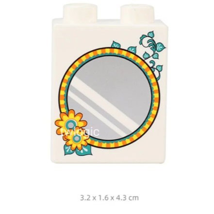 大顆粒積木 樂高得寶相容大顆粒 美高積木 德寶兼容 douplo相容 印花積木 印刷積木 創翼樂積 twlogic-規格圖1