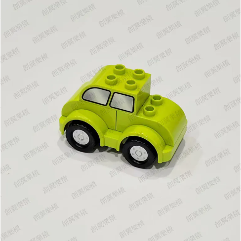 大顆粒積木 樂高得寶相容大顆粒 美高積木 德寶兼容 douplo相容 積木小車 / 各式小車組 創翼樂積 twlogic-規格圖1