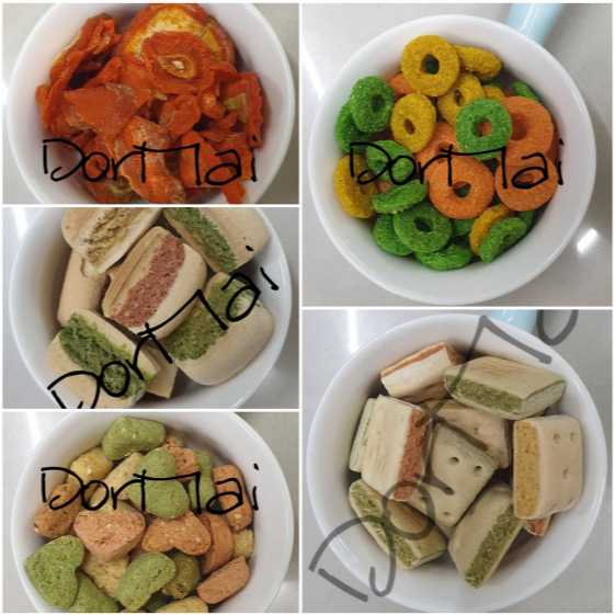 DM小舖｜AM11 鼠兔用 分裝 磨牙餅 寵物零食 倉鼠點心 倉鼠零食 倉鼠餅乾 黃金鼠兔子天竺鼠一線三線鼠老公公 狗-細節圖3