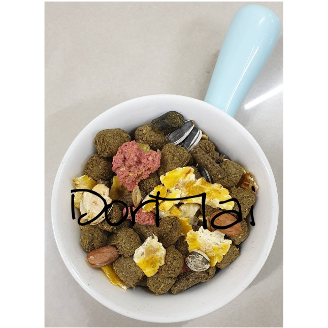 DM小舖｜PV02 Pet Village PV 魔法村 綜合均衡倉鼠主食分裝 倉鼠 主 飼料主食 黃金鼠一線老公公-細節圖2