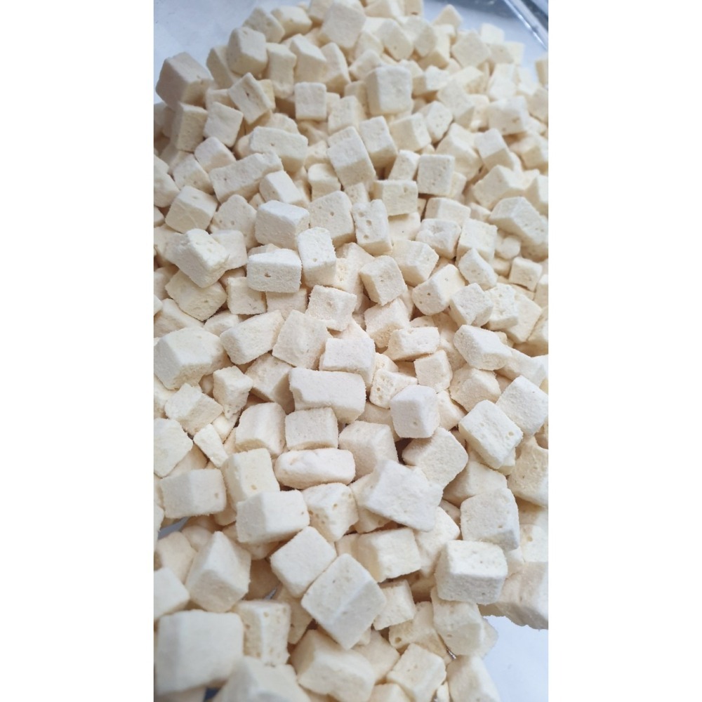 萬獸聯萌｜冷凍乾燥 凍乾豆腐 高蛋白 豆腐 零食 脫水豆腐 豆腐 天然 分裝 寵物零食 倉鼠零食黃金鼠 一線蜜袋鼯-細節圖5