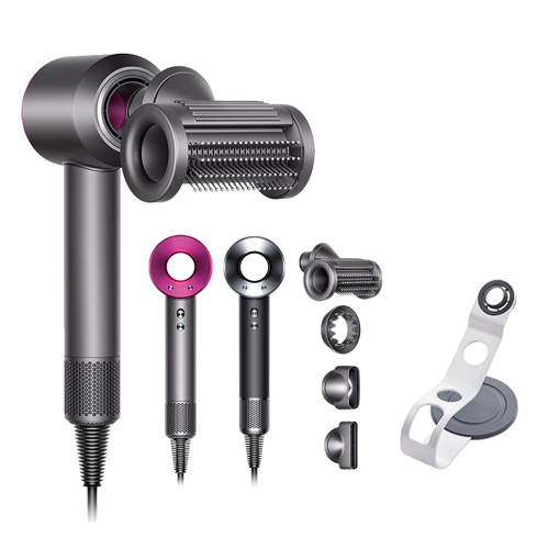 Dyson Supersonic HD15二合一抗毛躁躁桃紅吹風機 附四大配件 2年保固