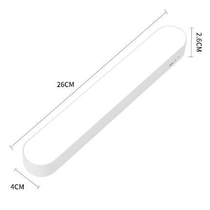 遙控磁吸LED感應燈 LED感應燈 USB充電燈 感應燈 磁吸感應燈 小夜燈 燈條 檯燈 LED燈【LZM 生活嚴選】-細節圖2