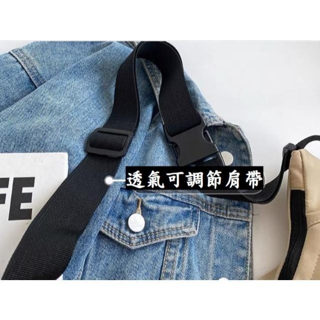 簡約側肩包 輕量側肩包 側背包 肩背包 休閑百搭托特包韓版腋下包學生書包 斜背包ins 胸包 女包【LZM 生活嚴選】-細節圖4
