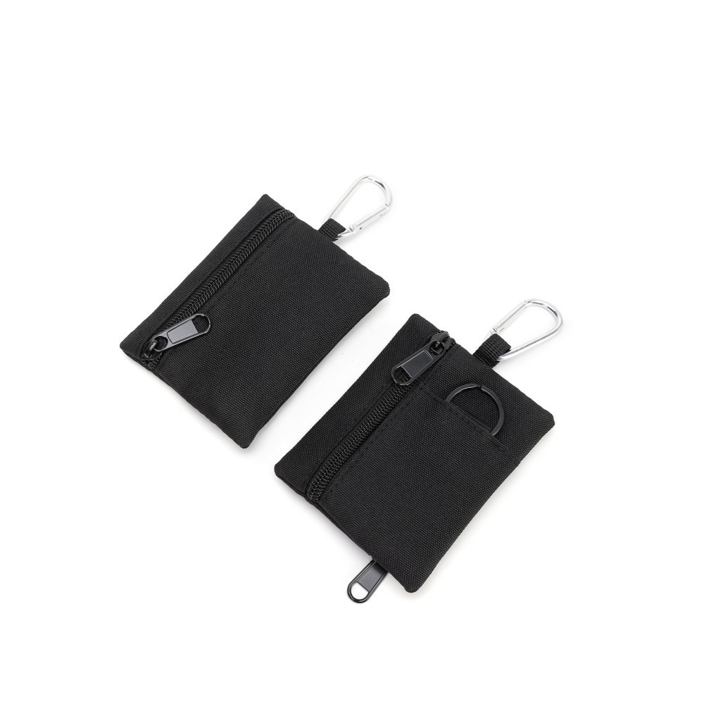 零錢包 鑰匙包 錢包 卡片包 腰包 小包 收納包 D扣 登山 露營 包 多功能收納包 背包小掛包 【LZM 生活嚴選】-規格圖6