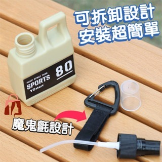 隨身酒精瓶 送掛勾 旅行分裝瓶 按壓分裝瓶 噴霧瓶 按壓瓶 酒精瓶 乳液分裝瓶 酒精噴瓶 連續噴瓶 【LZM生活嚴選】-細節圖5