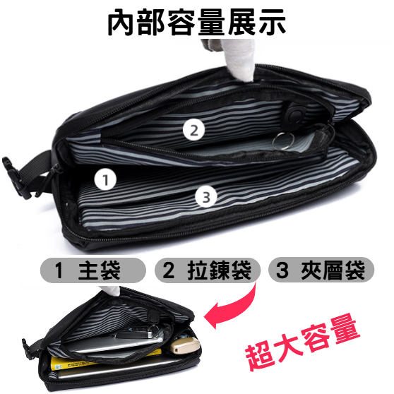 防水郵差包 皮膜包 側背包 斜背包 郵差包 胸包 單肩包 測背包 相機包 攝影 休閒包 WW130-細節圖4