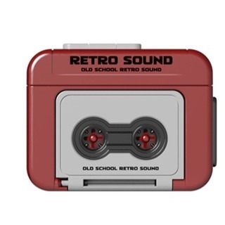 復古錄音機鑰匙圈 磁帶機鑰匙圈 鑰匙圈 吊飾 收音機鑰匙圈 復古播放機 掛件 小飾品 飾品 【LZM 生活嚴選】-規格圖7