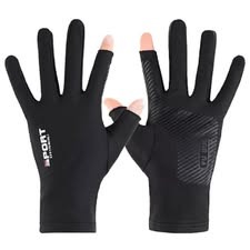 【防滑款】露指黑色