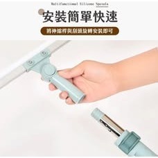 魔術掃把 多功能 掃把刮板 刮水掃把 刮刀 伸縮刮水刀 伸縮刮水掃把 刮水器 玻璃刮刀 除塵 除水 【LZM 生活嚴選】-細節圖3