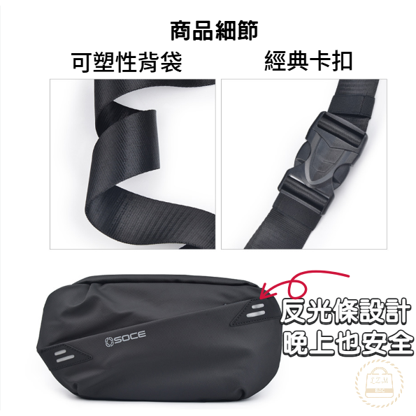 輕便大容量多功能腰包-細節圖7