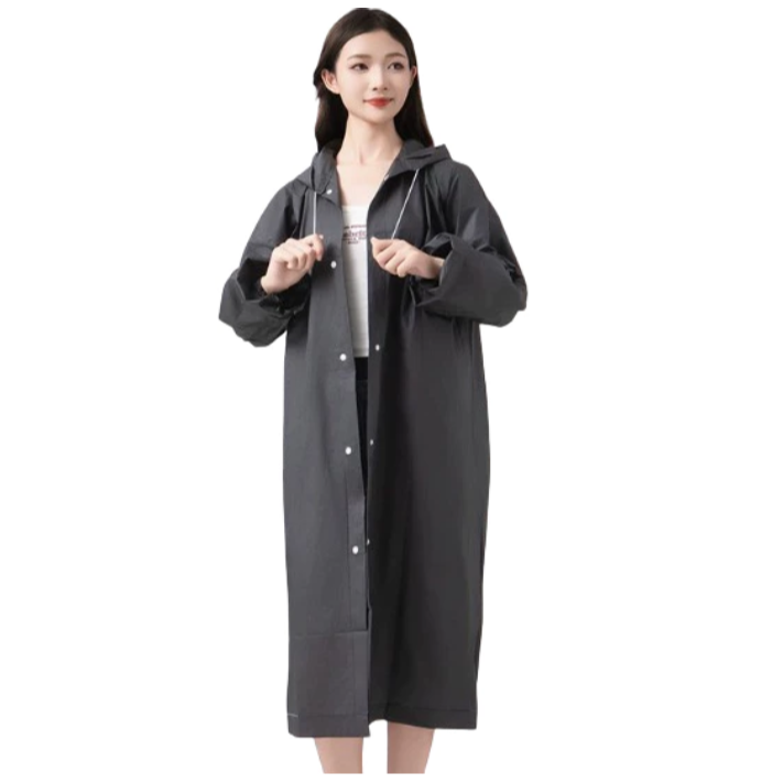 加厚輕便雨衣 一件式雨衣 輕便雨衣 EVA雨衣 便攜雨衣 時尚雨衣 雨衣 機車雨衣 成人雨衣【LZM生活嚴選】-規格圖8