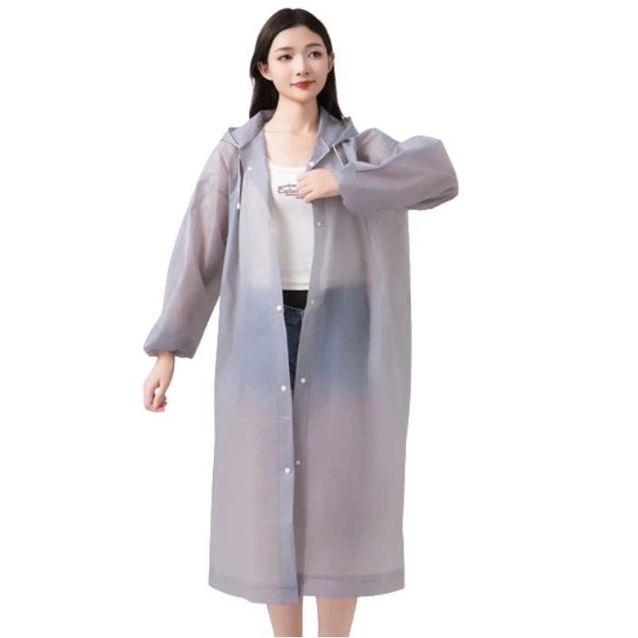 加厚輕便雨衣 一件式雨衣 輕便雨衣 EVA雨衣 便攜雨衣 時尚雨衣 雨衣 機車雨衣 成人雨衣【LZM生活嚴選】-規格圖8