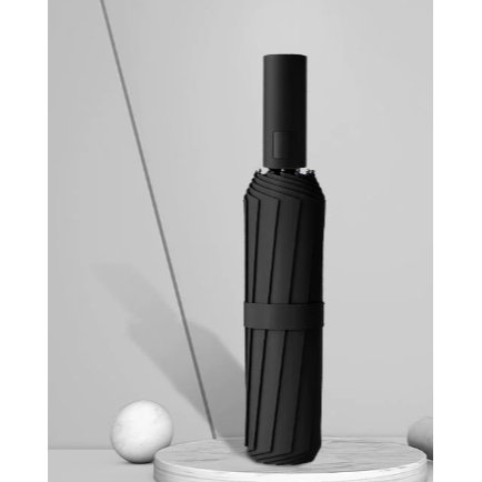 升級雙傘骨 8骨黑膠自動晴雨傘 自動傘 遮陽傘 輕量傘 摺疊傘 雨傘 陽傘 折疊傘 傘 【LZM生活嚴選】-規格圖10