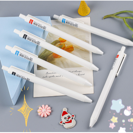 刷題筆 0.5 原子筆 ST筆頭 自動筆 中性筆 小白筆 手帳筆 藍筆 黑筆 紅筆 極簡風文具 WW011-細節圖7