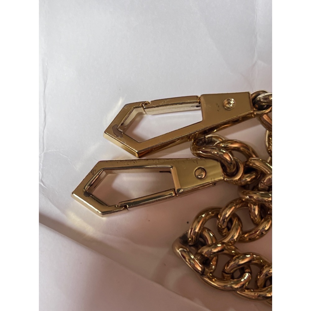 搬家出清 保證正品Rebecca Minkoff mini 5 zip 經典黑金拉鍊真皮機車流蘇側背/肩背包-細節圖11