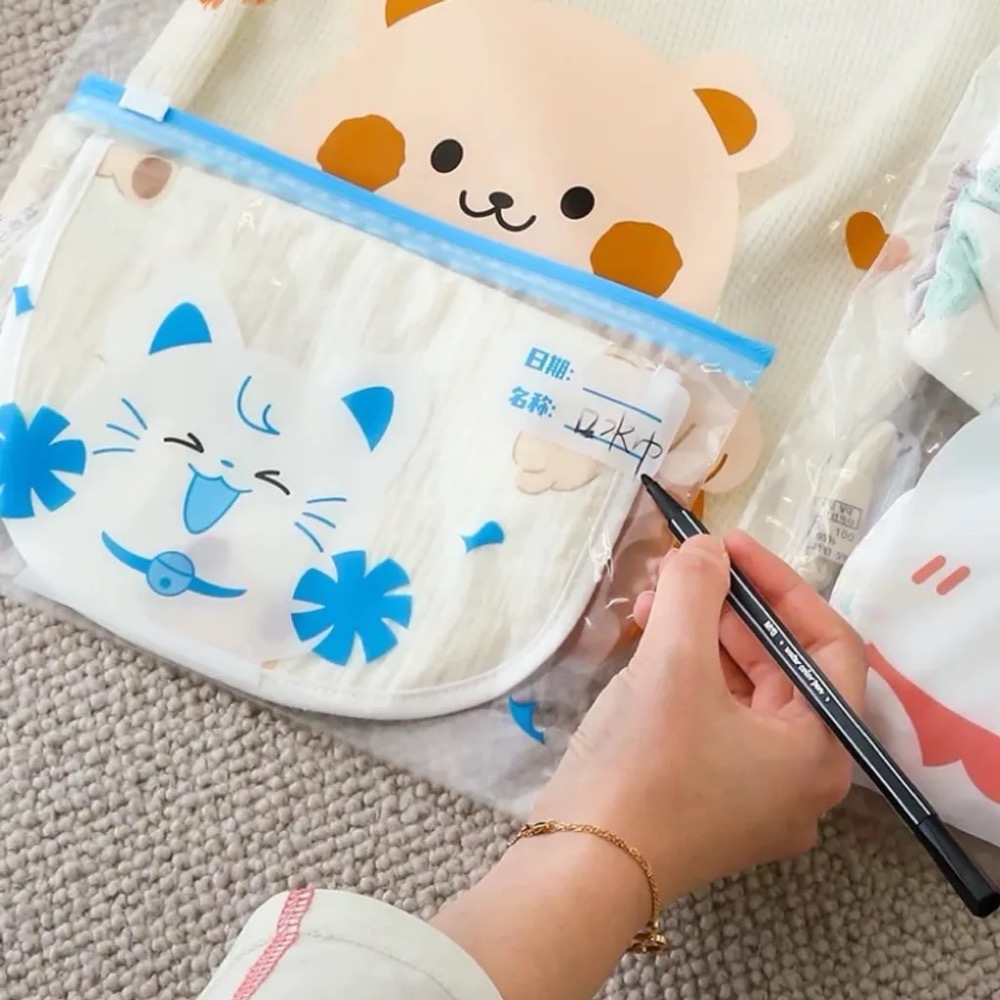 多功能收納袋 幼兒園專用收納袋大中小款4件組合 便利收納袋 收納包-細節圖4