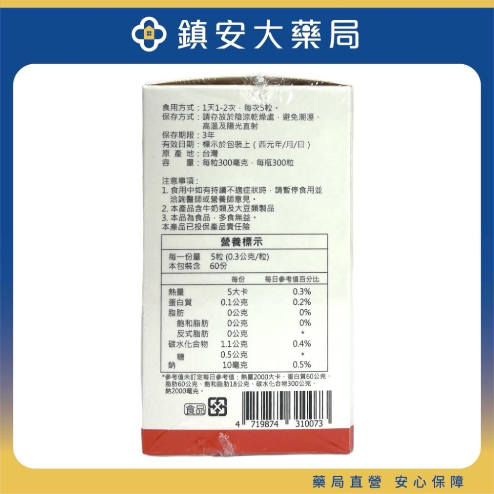 藥局直營 康甫 醫博士 全護消化菌 S300口嚼錠 益生菌 鎮安中西安和藥局-細節圖4