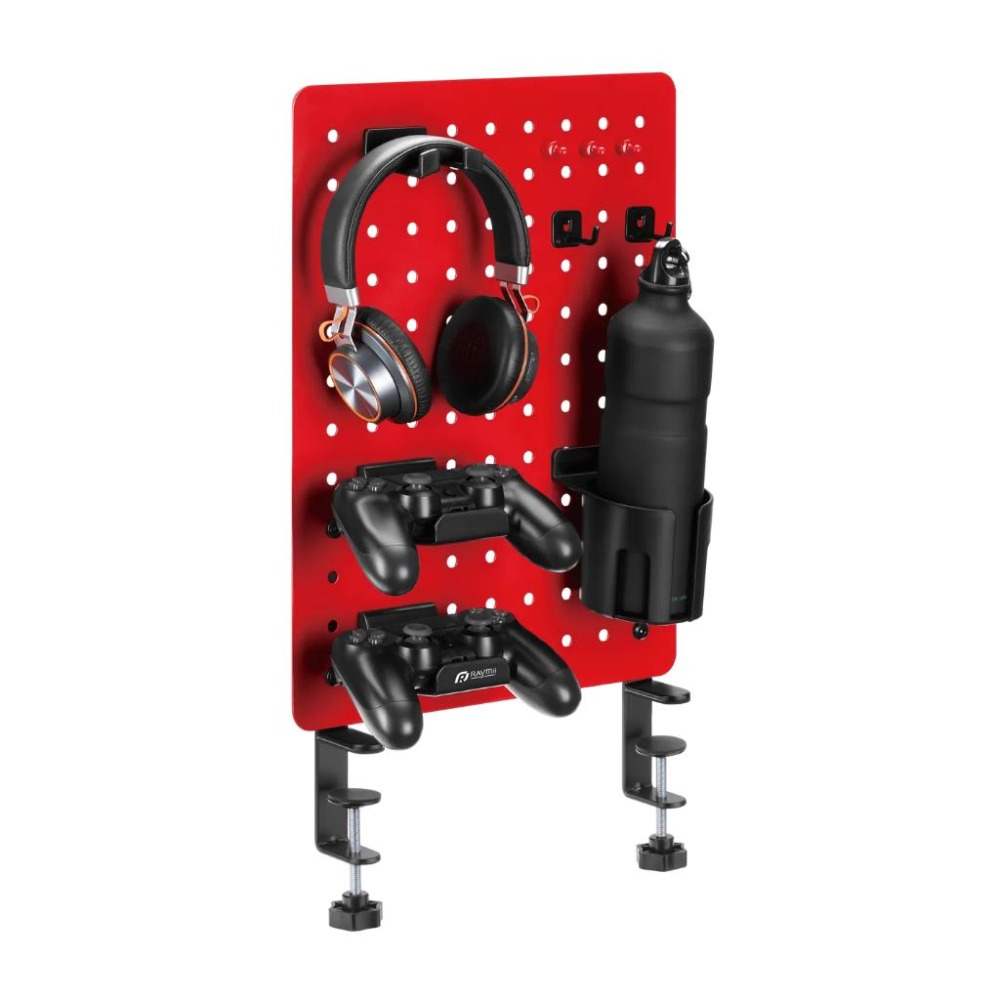 Raymii GameArm™ LSA-47 夾桌式 洞洞板 遊戲手把掛架 手柄架 耳機掛架 收納立架-細節圖5