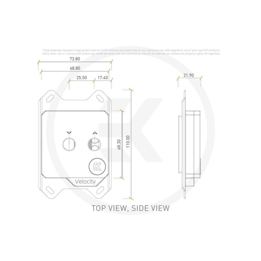 EKWB 最新款CPU水冷頭 EK-Velocity D-RGB Nickel+Acetal AMD-細節圖7