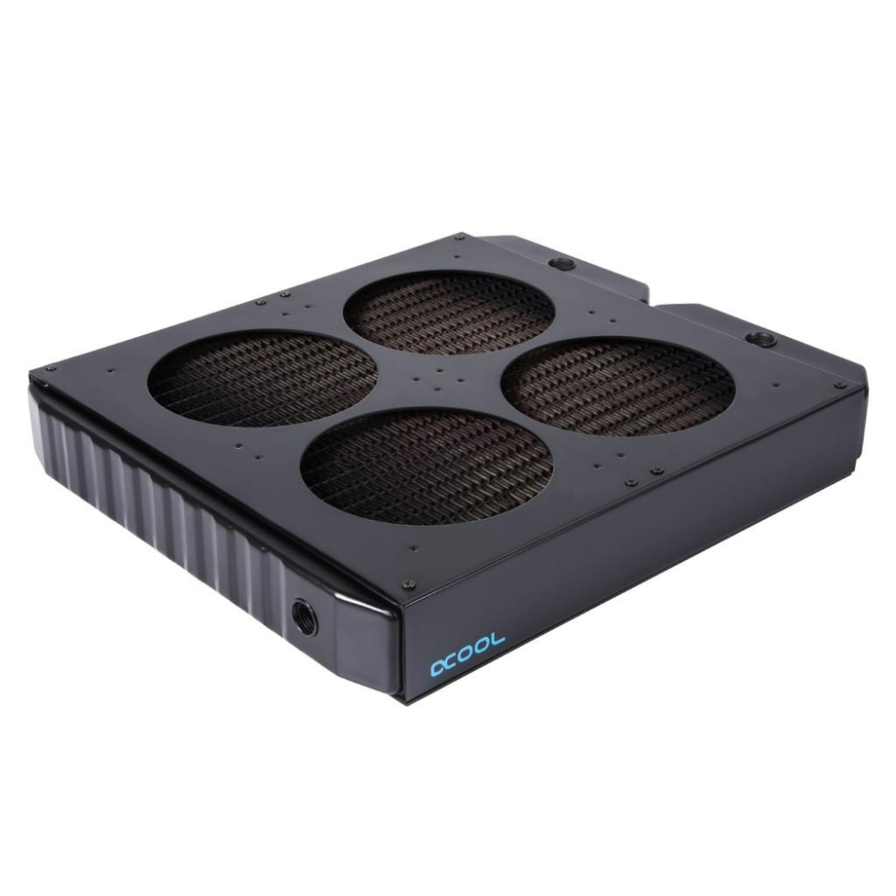 Alphacool NexXxoS XT45 Quad 480560 全銅 外置型水冷排-細節圖5