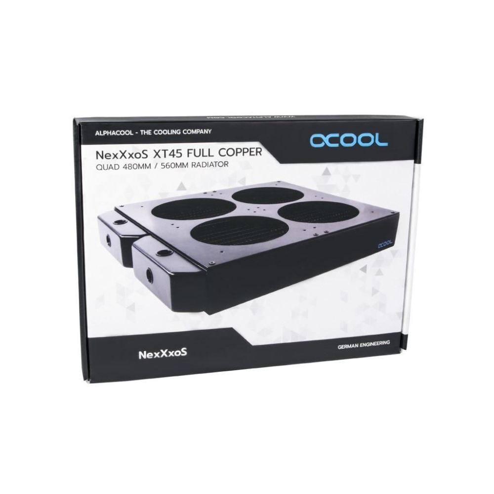 Alphacool NexXxoS XT45 Quad 480560 全銅 外置型水冷排-細節圖6