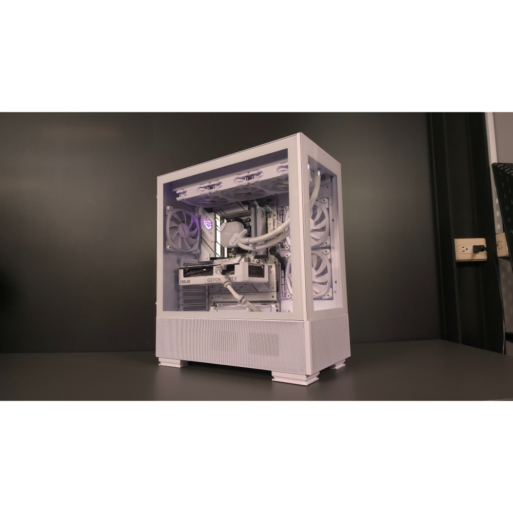 AMD 40系 電競電腦 RGB發光 純白主機/贈滑鼠墊-細節圖4