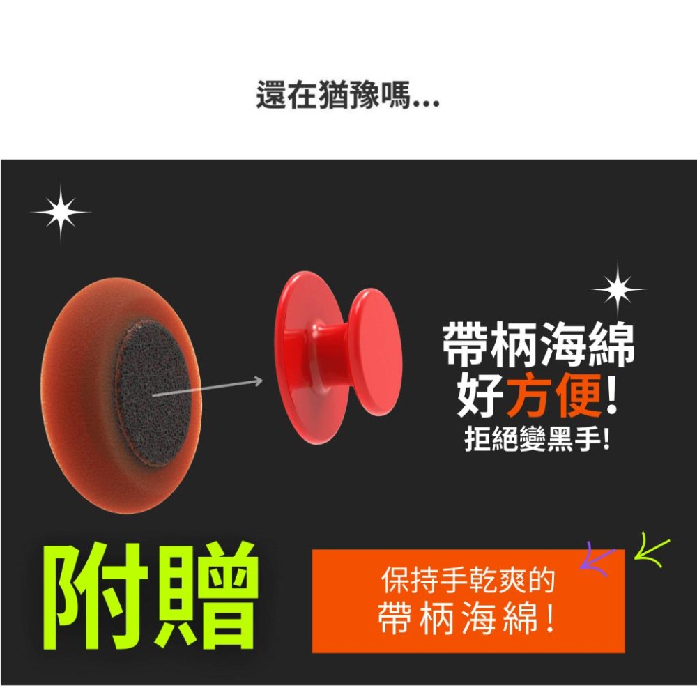 【買一送一!】 再送帶柄海綿  進擊No 08. 塑膠白化修復鍍膜 塑料還原-細節圖5