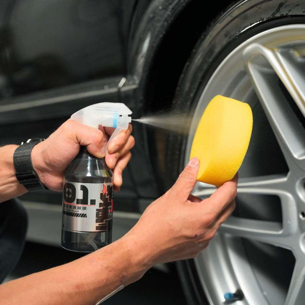 【快乾不油膩!】進擊#1 快乾輪胎鍍膜 贈海綿刷! 輪胎油/輪胎光澤劑/長效型/增亮/抗氧化/防水-細節圖5