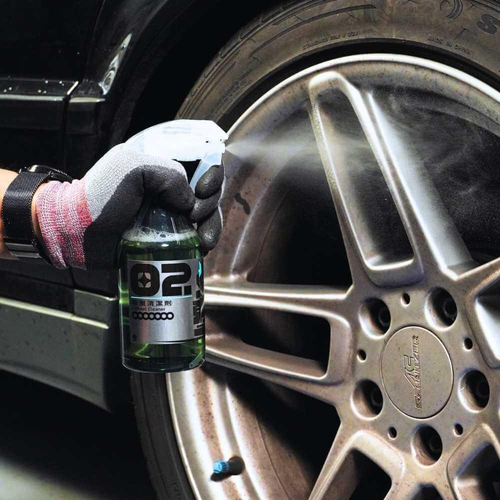 全面清潔組! 清潔一次到位! 輪胎鍍膜/輪圈清潔/內裝清潔/玻璃清潔/萬用清潔 送手套+清潔刷+超纖布+輪框刷-細節圖6
