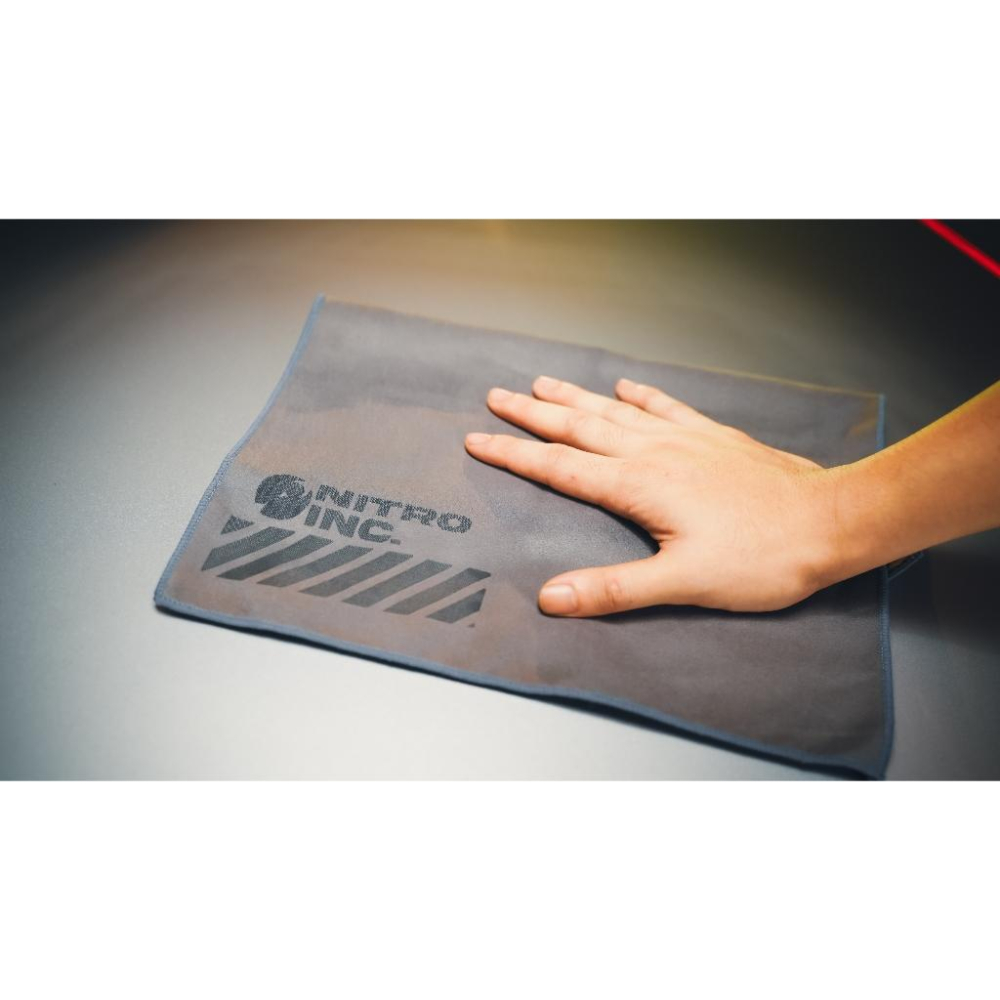 【Nitro 曬車少年】超細纖維擦拭布 洗車布 30X40cm 擦車巾 洗車擦車必備 雙面纖維毛設計-細節圖2