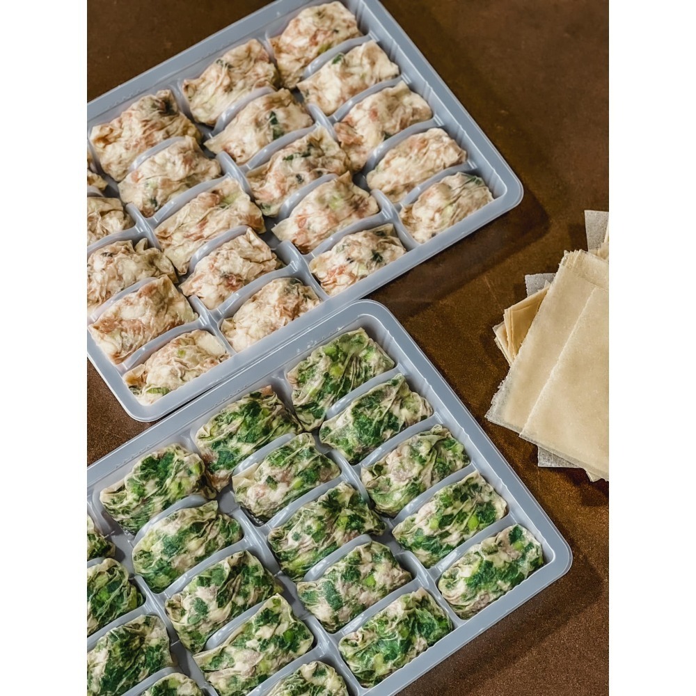 老豫仔餃子館-千張高麗菜鮮肉水餃(20顆/盒)-細節圖4