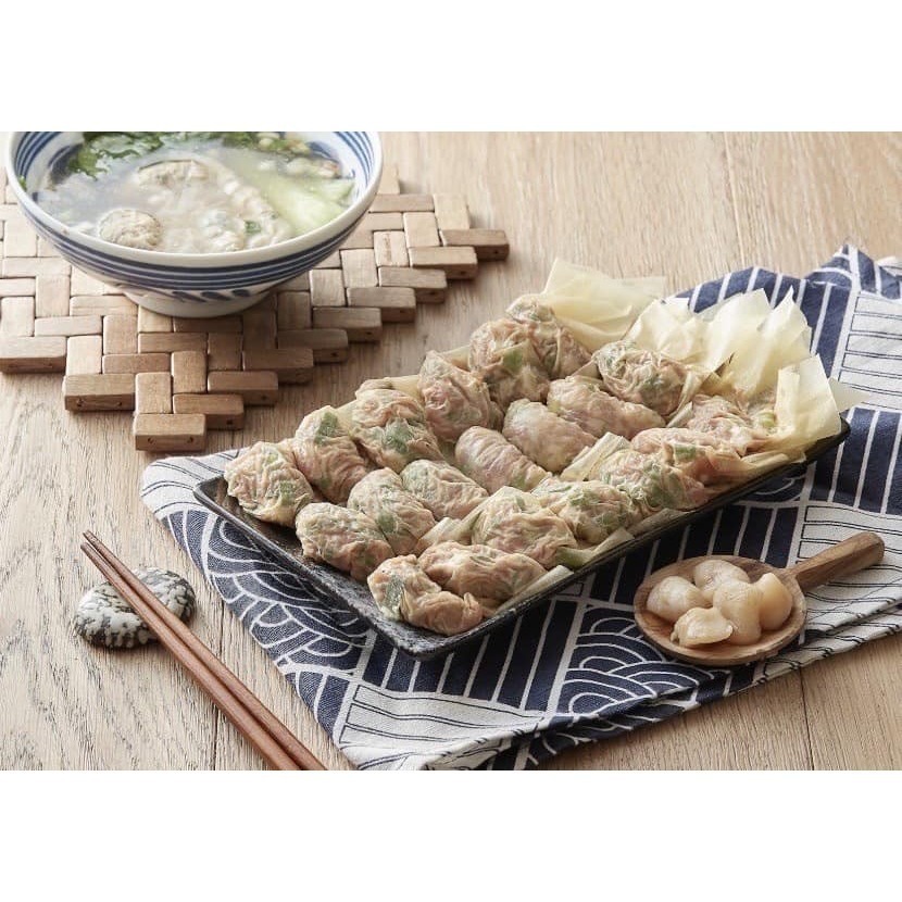 老豫仔餃子館-千張干貝雲吞(20顆/盒)-細節圖5